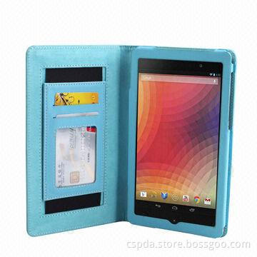 Book style Case for Google Nexus 7 FHD with handstrap and card slot